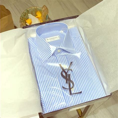 ysl formal shirts